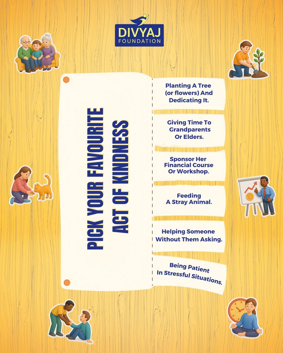 What’s your act of kindness ??