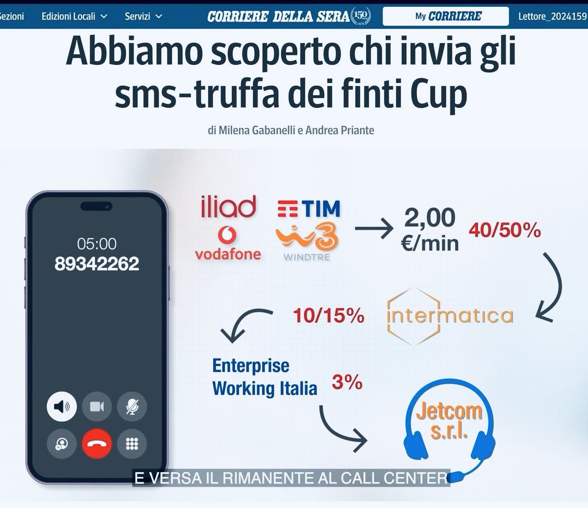 Una filiera così efficiente, in Italia, non si vedeva da tempo: peccato che sia criminale.