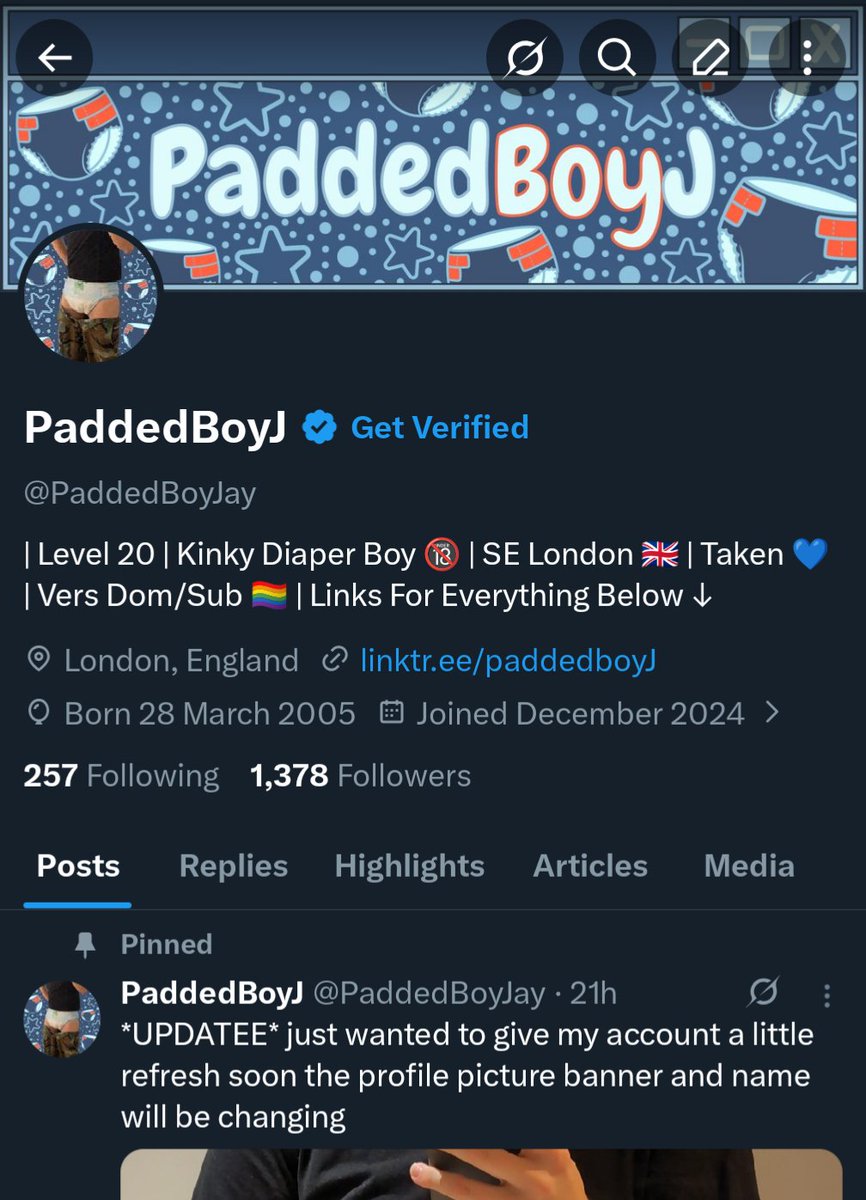 PaddedBoyJ tweet media