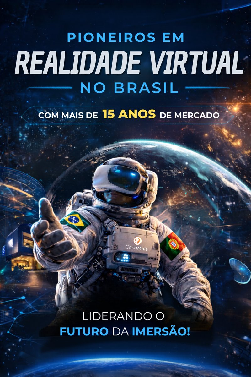 agenciacasamais's tweet image. 🚀 A Casa Mais é pioneira em Realidade Virtual no Brasil desde 2011. Há mais de 15 anos desenvolvendo experiências imersivas para empresas que querem inovar em treinamentos, marketing e tecnologia

🔗agenciacasamais.com.br/pioneira-em-re…

#RealidadeVirtual #VR #TecnologiaImersiva #CasaMais
