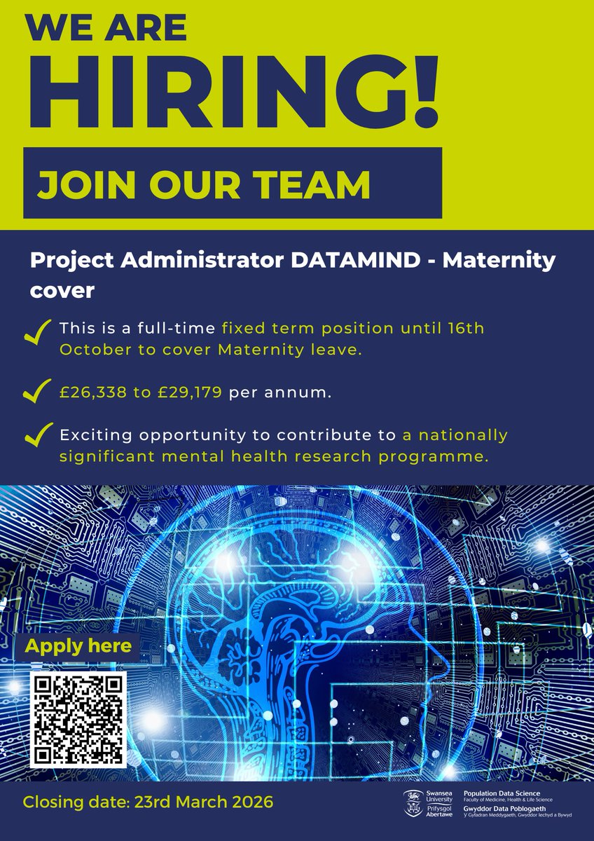 Population Data Science at Swansea University tweet media