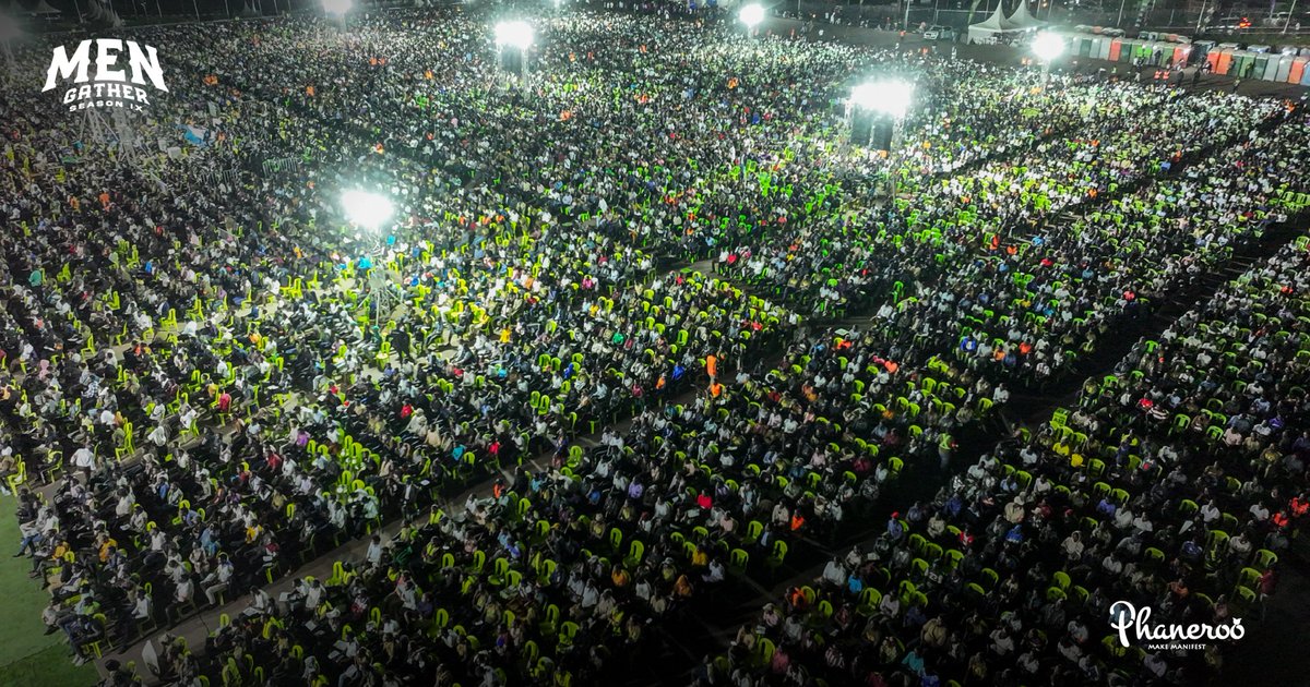 Tens of thousands of men gathered last Saturday with one pursuit, one plan and desire — to lift up their hands and surrender wholeheartedly to God, to direct and order their steps for the fulfillment of purpose, for His glory!

You’re welcome to rewatch the #MenGatherIX