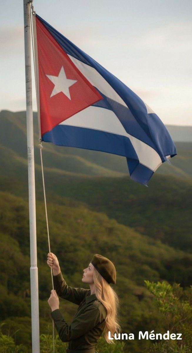 MagaMaga479629's tweet image. ♥️🇨🇺
Jamás renunciaremos a nuestra independencia y soberanía.

¡SIEMPRE ONDEARÁ LIBRE!