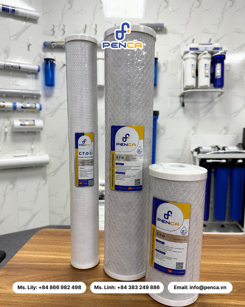 PencaGlobal's tweet photo. 💧 Jumbo Filter Cartridges – OEM Made in Vietnam

Built for high-flow systems and large-scale filtration needs.

✔ High dirt-holding capacity
✔ Consistent quality across batches
✔ Large production volume
✔ Competitive pricing for long-term cooperation

📩 Contact Penca today https://t.co/JVi74xIr2f