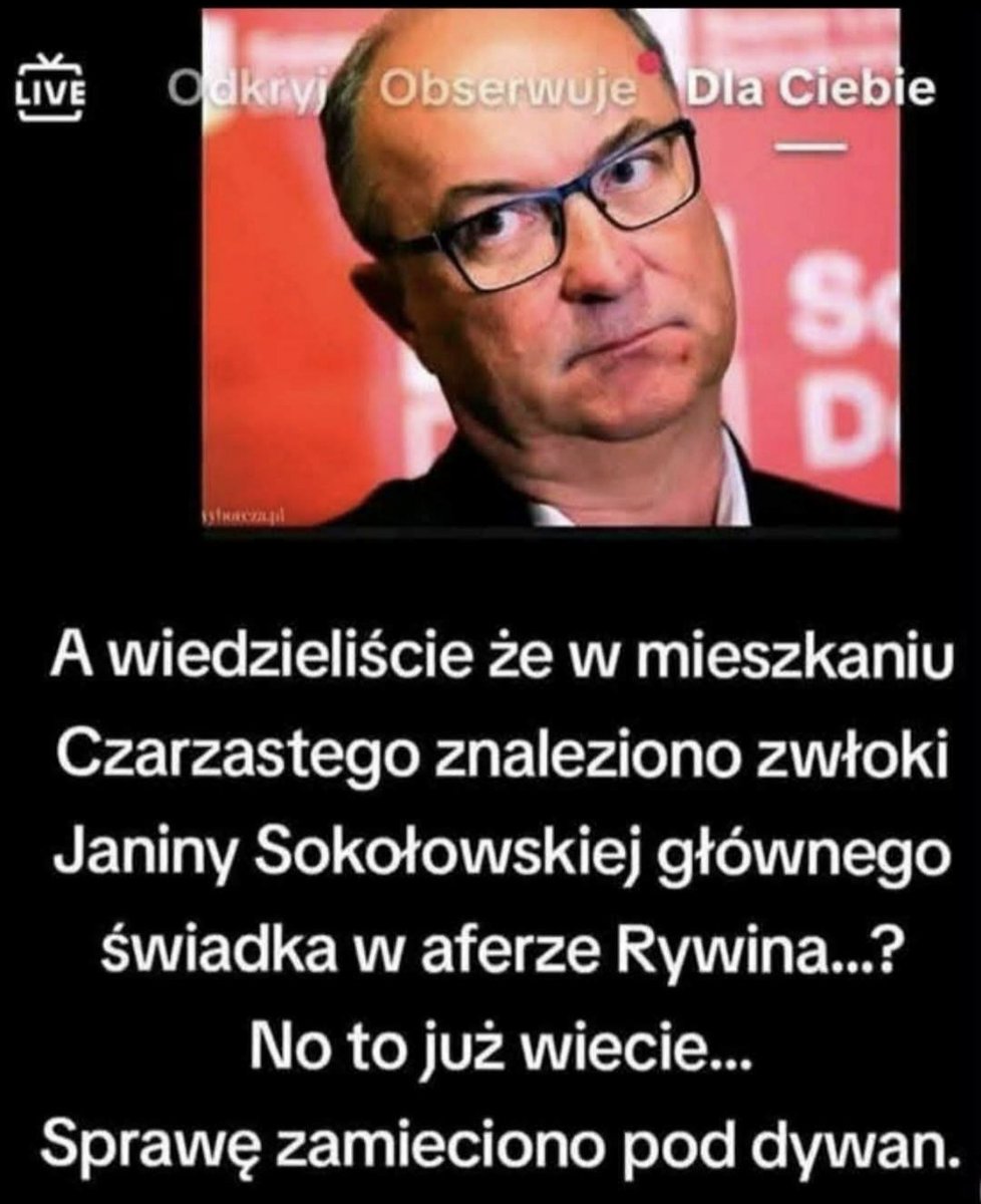 Ten czlowiek swoją obecnością w sejmie łamie przepisy o szerzeniu systemów totalitarnych. Jest ich symbolem. Hańba dla sejmu 😡