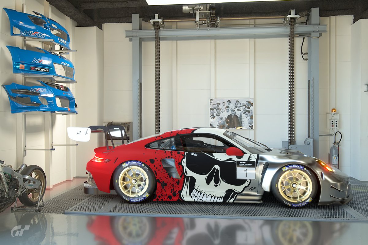 GT_PsychoSpike's tweet image. Skull911 Powdered
911 RSR #livery on #granturismo7 #GT7
#GT7Livery #Virtualphotography

Thank you @Kaz_Yamauchi

My profile: gran-turismo.com/us/gt7/user/my…
