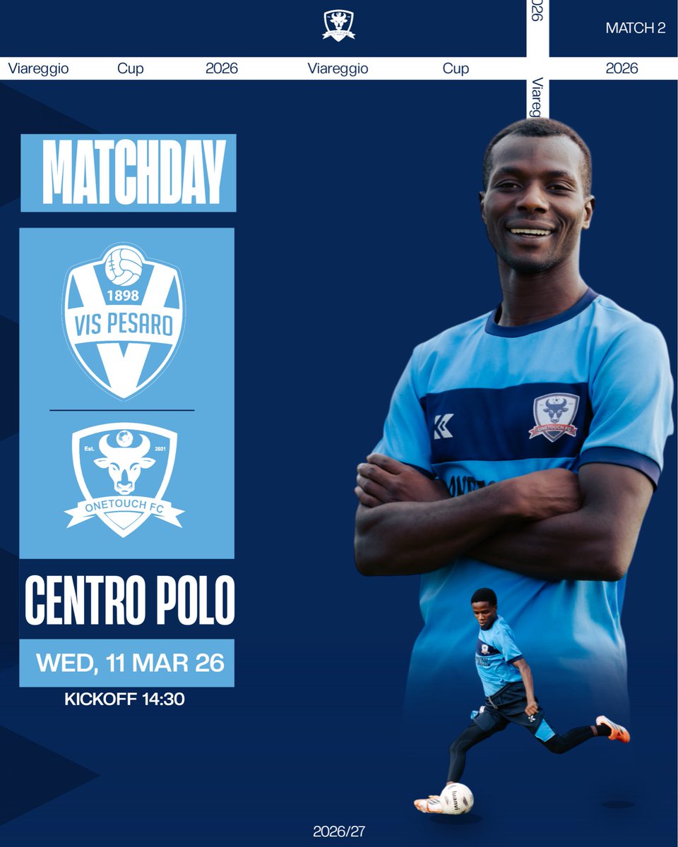 _OneTouch_FC's tweet photo. The wait is over. One Touch FC is back in action against Vis Pesaro. 

We've done the work on the training pitch and now it's time to leave it all on the grass at Centro Polo.

14:30 Kick-off. 

Focus: 100%.

VAMOOOOOS! https://t.co/Jbhy9sC9g6