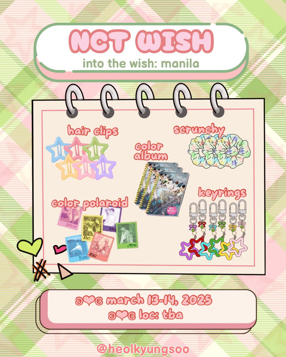 ˚₊‧꒰ა into the wish manila ໒꒱ ‧₊˚

fan support by: <a href="/heolkyungsoo/">dee</a> ₊˚⊹

꒰ྀི১໒꒱ིྀ rt &amp; like
꒰ྀི১໒꒱ིྀ strictly 1:1
꒰ྀི১໒꒱ིྀ open for trades 
꒰ྀི১໒꒱ིྀ glorietta, mar 13 / gateway, mar 14

#OURWISHinMANILA 
#INTOTHEWISHinMANILA 
#NCTWISHinMANILA