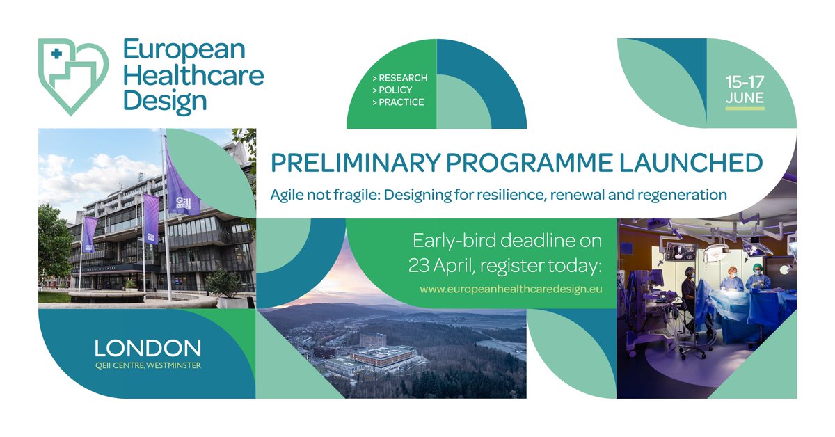 European Healthcare Design 2026 tweet media