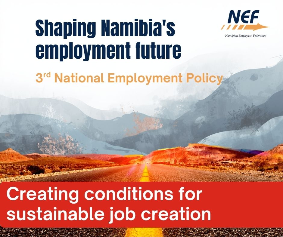 NEF_Namibia's tweet photo. Employment policies shape the long-term direction of labour market reforms.

For employers, understanding these policy discussions helps anticipate future changes in the employment landscape.

#shapingpolicy #employmentpolicy #sustainableemployment https://t.co/AJe2Fk9Pah