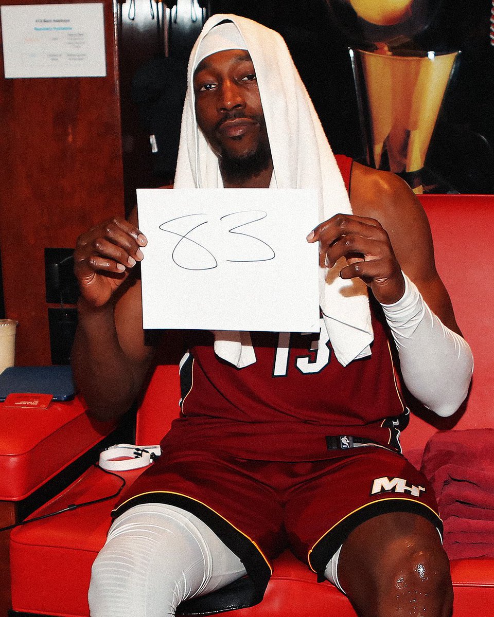 SleeperHeat's tweet photo. The most insufferable person you know is hating on Bam’s greatness last night…

The man scored 83 points in a NBA game. It doesn’t matter how it was done.

And…he was fouled every single time

#StopHating #EnjoyLife https://t.co/hbNxjGDSfI