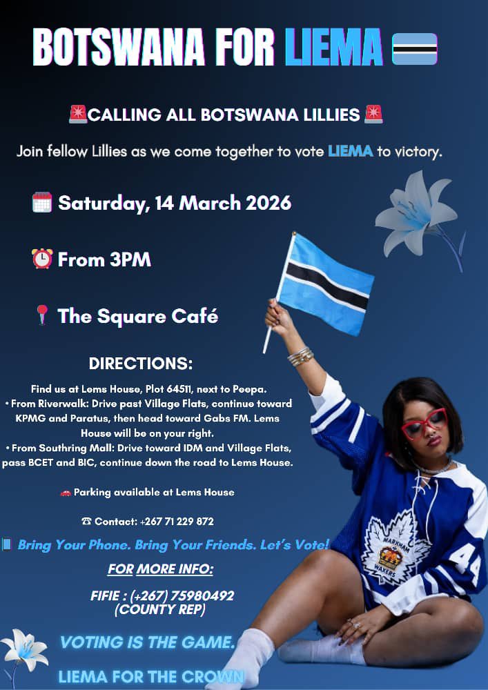 Do we have Botswana and Zimbabwe lilies on this app?🔥🔥🔥🔥🌸🌸🌸🌸🇧🇼🇧🇼🇧🇼🇿🇼🇿🇼🇿🇼 

LLF R100 FINALE CHALLENGE 
STREAM LIEMAS MUSIC
#LiemaPantsiBBM
#BBMzansiS6