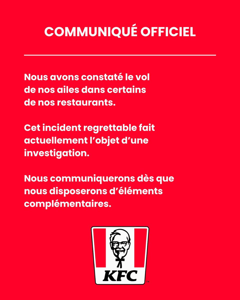 KFC France tweet media