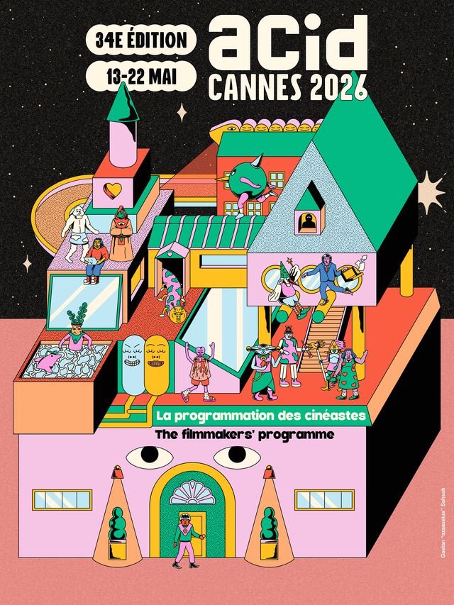 snooptom's tweet photo. 🔴 La première affiche cannoise dévoilée par #ACIDCannes !
#affiche #poster
#officiel #cannes2026 https://t.co/2KaptLEXJk