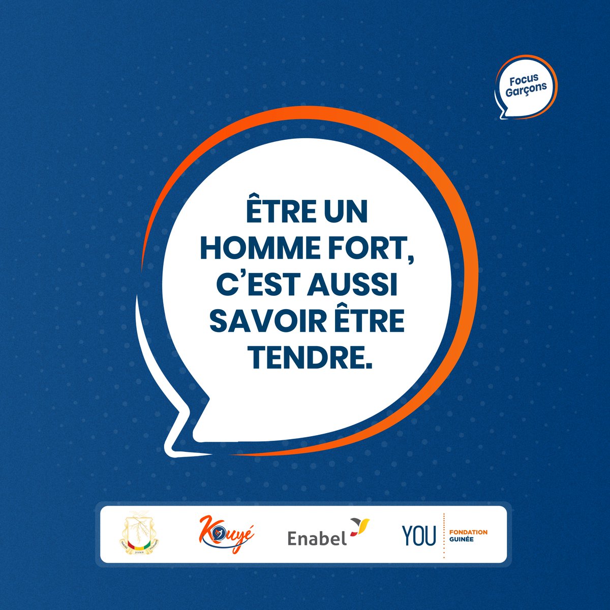 youfgn's tweet photo. 𝗠𝗮 𝘃𝗼𝗶𝘅, 𝗠𝗼𝗻 𝗰𝗹𝗶𝗰, 𝗠𝗼𝗻 𝗯𝗶𝗲𝗻-𝗲̂𝘁𝗿𝗲 !

La tendresse d'un homme peut changer tout dans nos familles et notre société. Ensemble, choisissons la bienveillance et disons non à la violence sous toutes ses formes. 

#pnbaj #enabel https://t.co/ODKrpsrRMF
