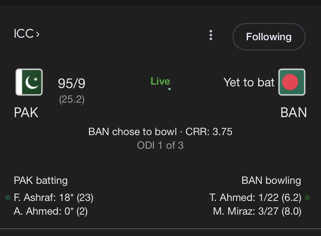 arsalansaidd's tweet photo. Thanks GOD i was sleeping😂😂
#PakistanCricket #pakvsbng https://t.co/1nVdtfVZhu