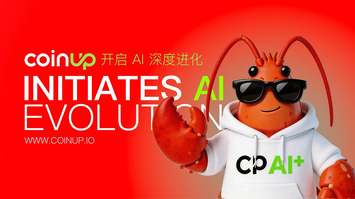 tohnia45's tweet photo. CoinUp is stepping into the future with CP AI+ π€π
Smarter AI agents, faster insights, and more intelligent trading decisions. The next evolution of crypto trading starts here. #CoinUp #AI #CPCommunity https://t.co/8cbh3e68q6