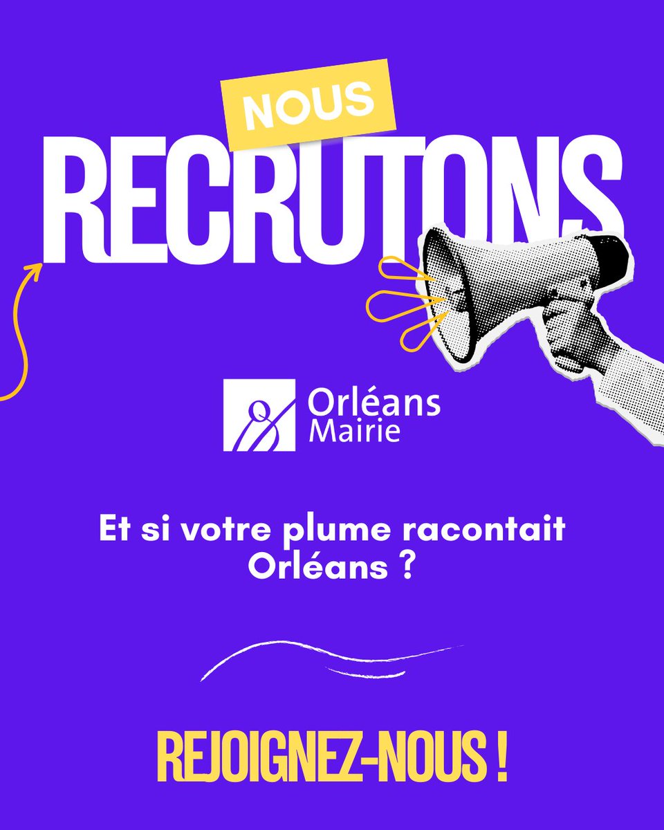 VilledOrleans's tweet image. ✍️ Vous aimez raconter, enquêter et expliquer ?

La Ville d’ #Orléans recrute un journaliste multimédia pour couvrir l’actualité municipale et produire des contenus pour le magazine, le site et les réseaux sociaux 👉 orleans-metropole.gestmax.fr/3556/1/journal… #Emploi