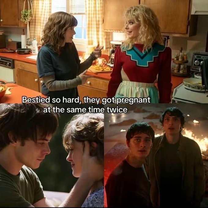 This honestly offends me because like, they didn't bestie very hard, they got each other pregnant.