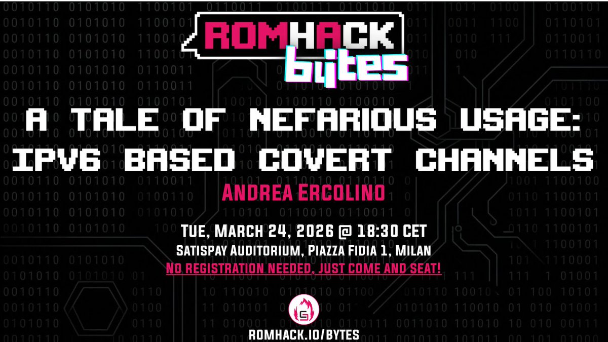 Cyber Saiyan | RomHack Conference, Training, Camp tweet media