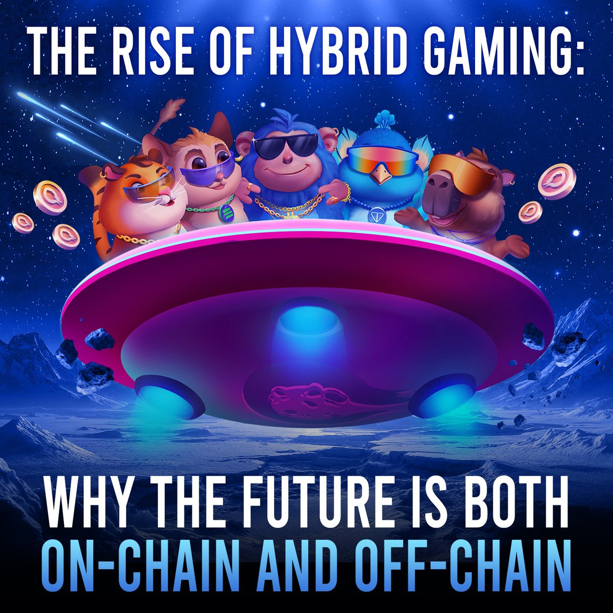 CometSpace_Dev's tweet photo. Hybrid gaming is the future of Web3.

Off-chain powers fast gameplay. On-chain brings ownership and value.

The next generation of games combines both — experience first, blockchain in the background.

Projects like Poomb Creatures are built this way 🚀

#Web3Gaming #HybridGaming https://t.co/jazXNFZ0p5