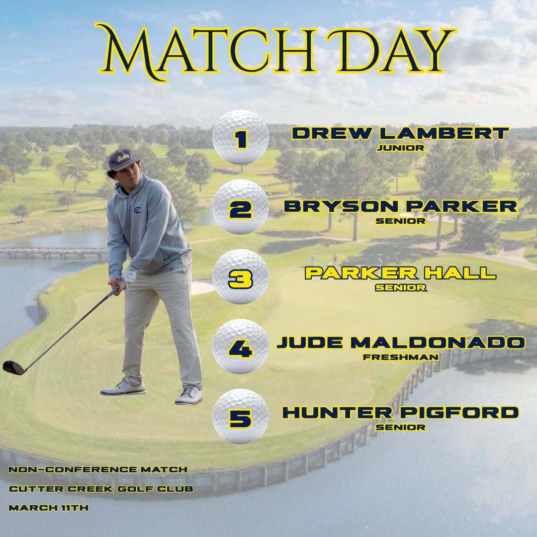 D.H. Conley Men's Golf tweet media