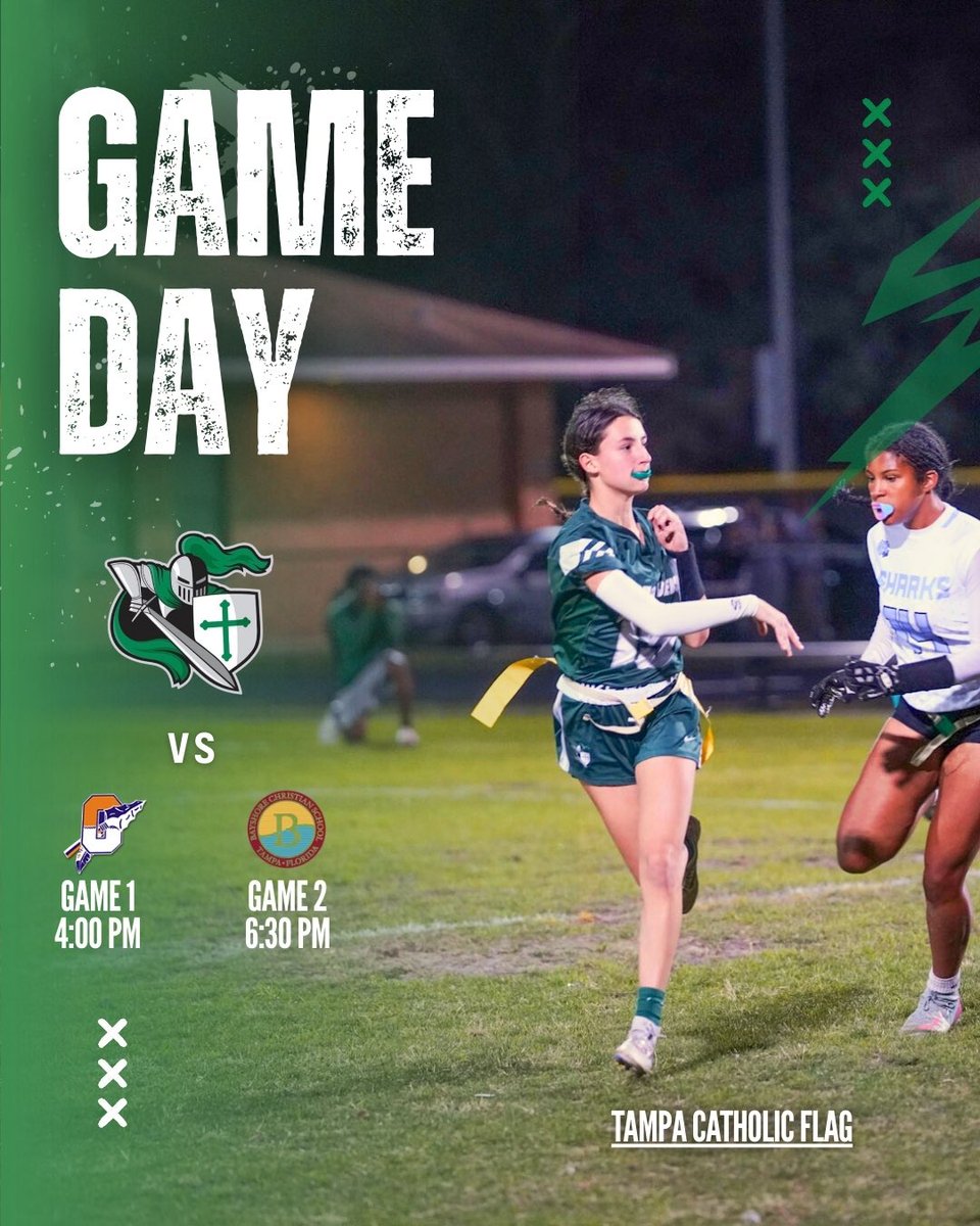 Tampa Catholic Girls Flag Football tweet media