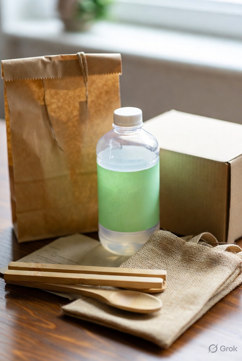 SatlokChannel's tweet photo. Biodegradable packaging is becoming popular in industries to reduce landfill waste and environmental damage. #GreenPackaging #EcoInnovation https://t.co/8BSM0jSHrr
