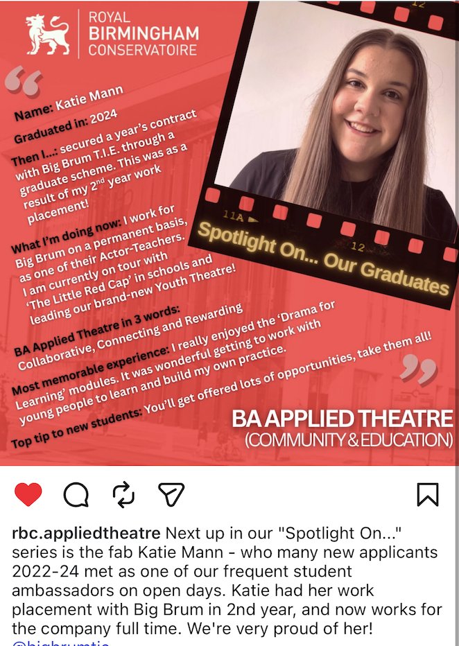 Big Brum Theatre tweet media