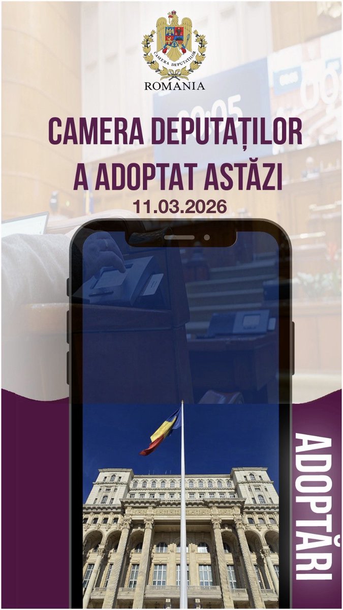 Camera Deputatilor tweet media