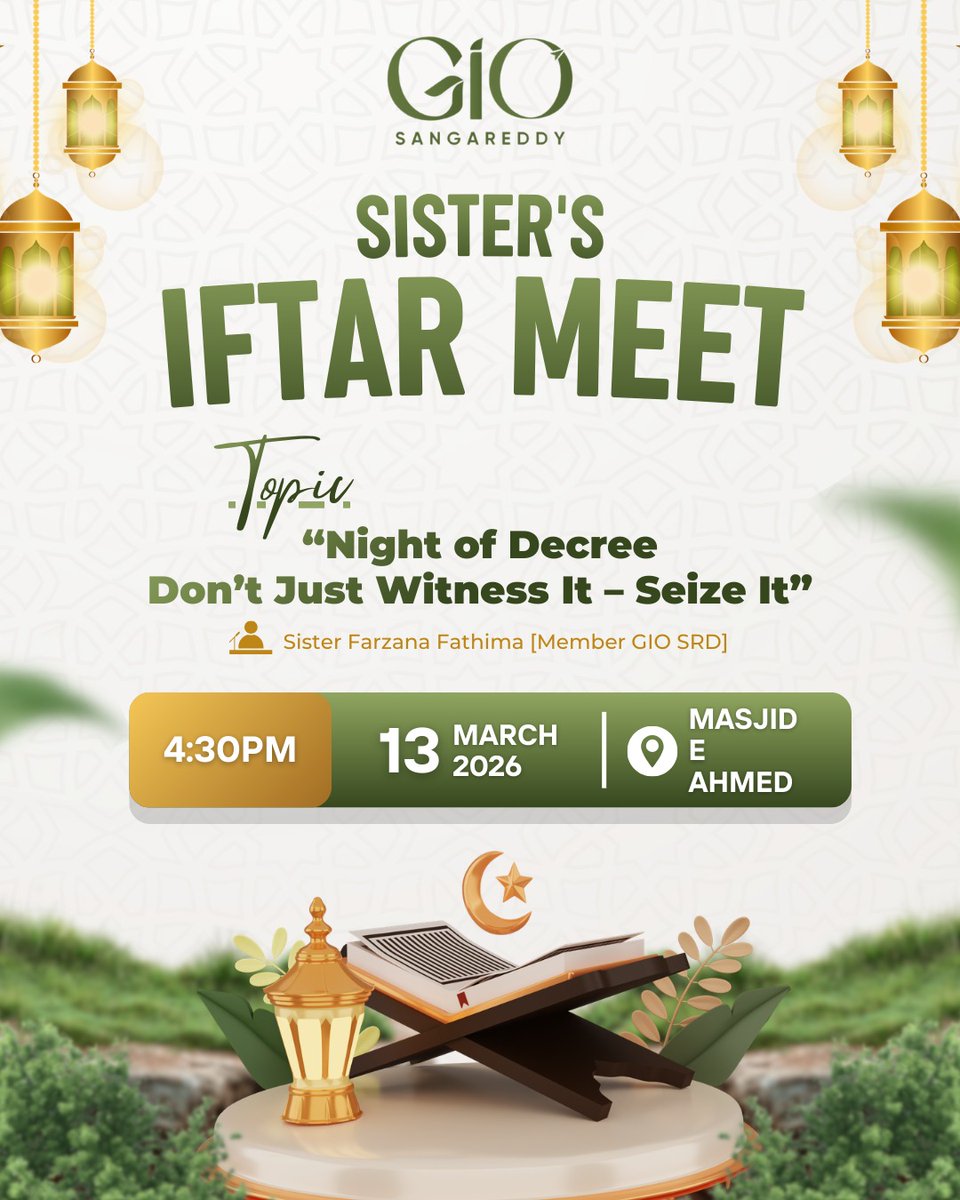 Sisters, Dua's and Dates -- Let's Reflect and meet💎✨