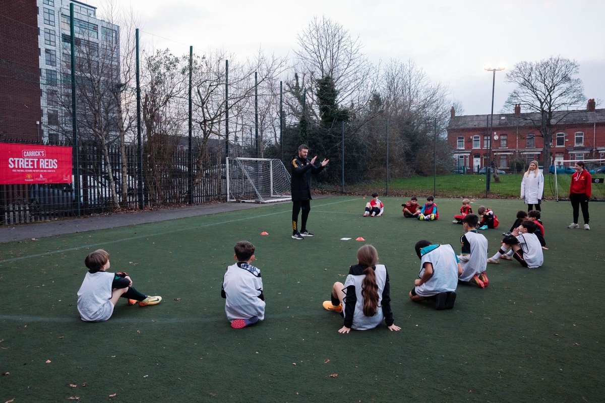 Manchester United Foundation tweet media