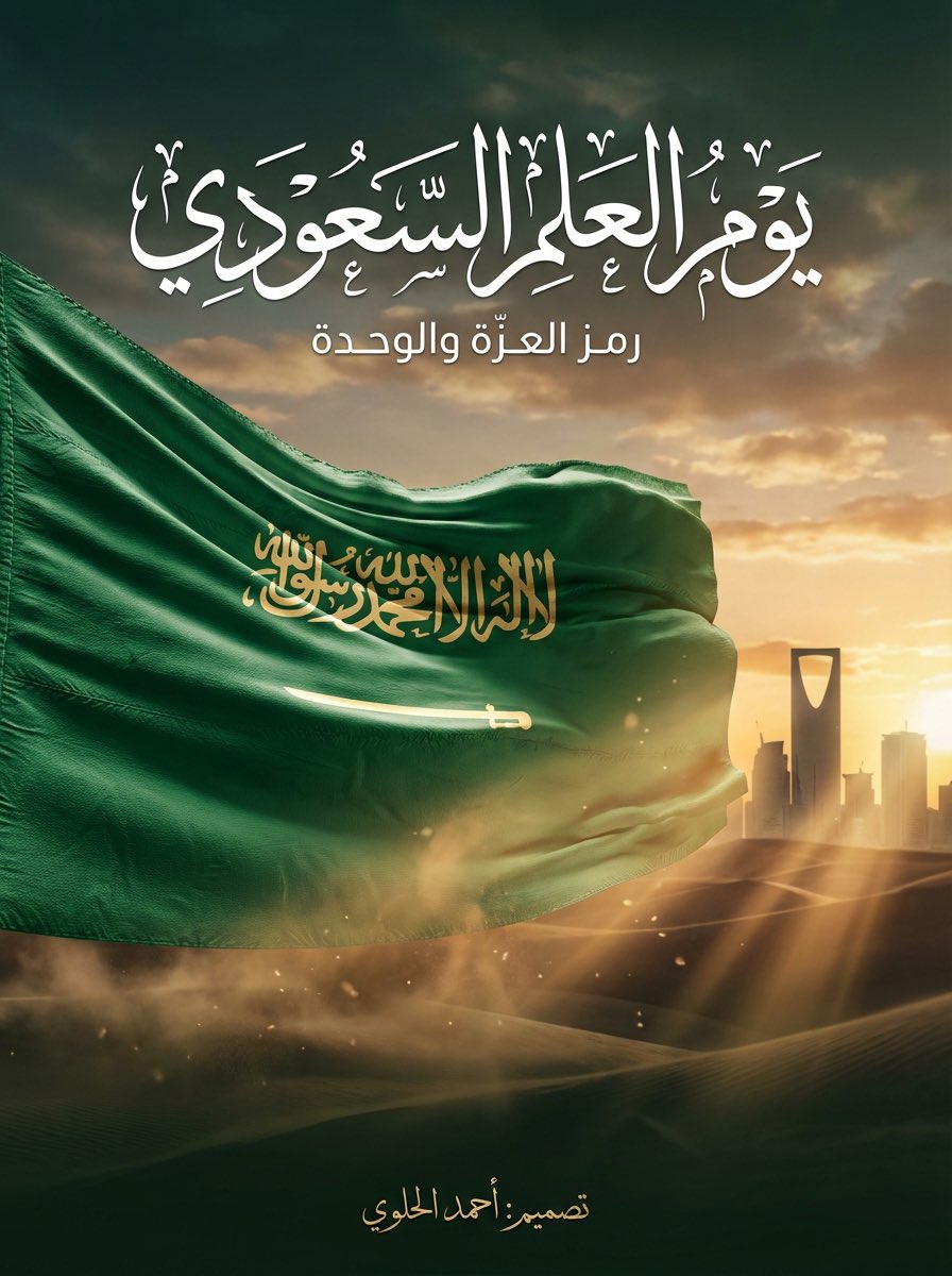 #يوم_العلم السعودي .. 
١١ مارس 🗓️