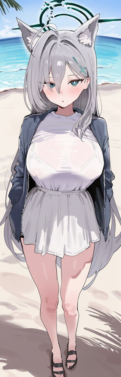 シロコテラーと仲良くデートする世界線