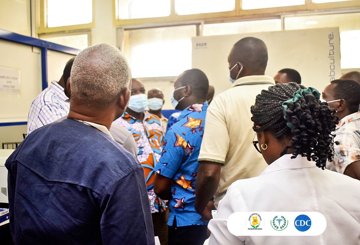 forCfHSS's tweet photo. Day 2 Highlights: Participants at the Basic Biosafety Cabinet Maintenance Training at Kumasi South Hospital engaged in hands-on practical sessions.

#Biosafety #LaboratorySafety #BiomedicalEngineering #CapacityBuilding #PublicHealth #GhanaHealthService https://t.co/4dstpQqMXN
