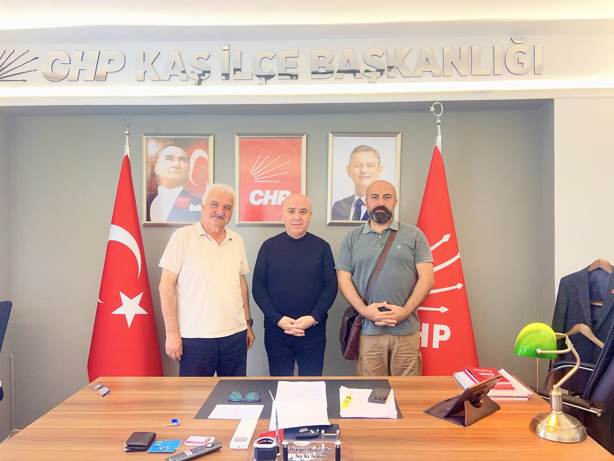 Chp KAŞ İlçe Başkanımız 
Sayın  Hüseyin Hüsnü Akın ‘a 
geçmiş olsun ziyaretinde bulundum. İlçe başkanımıza ve değerli yönetim kurulu arkadaşlarıma çalışmalarında başarılar diliyorum. Birlik, dayanışma ve hizmet anlayışıyla hep birlikte daha güzel günlere…

<a href="/kasbelediye/">Kaş Belediyesi</a>