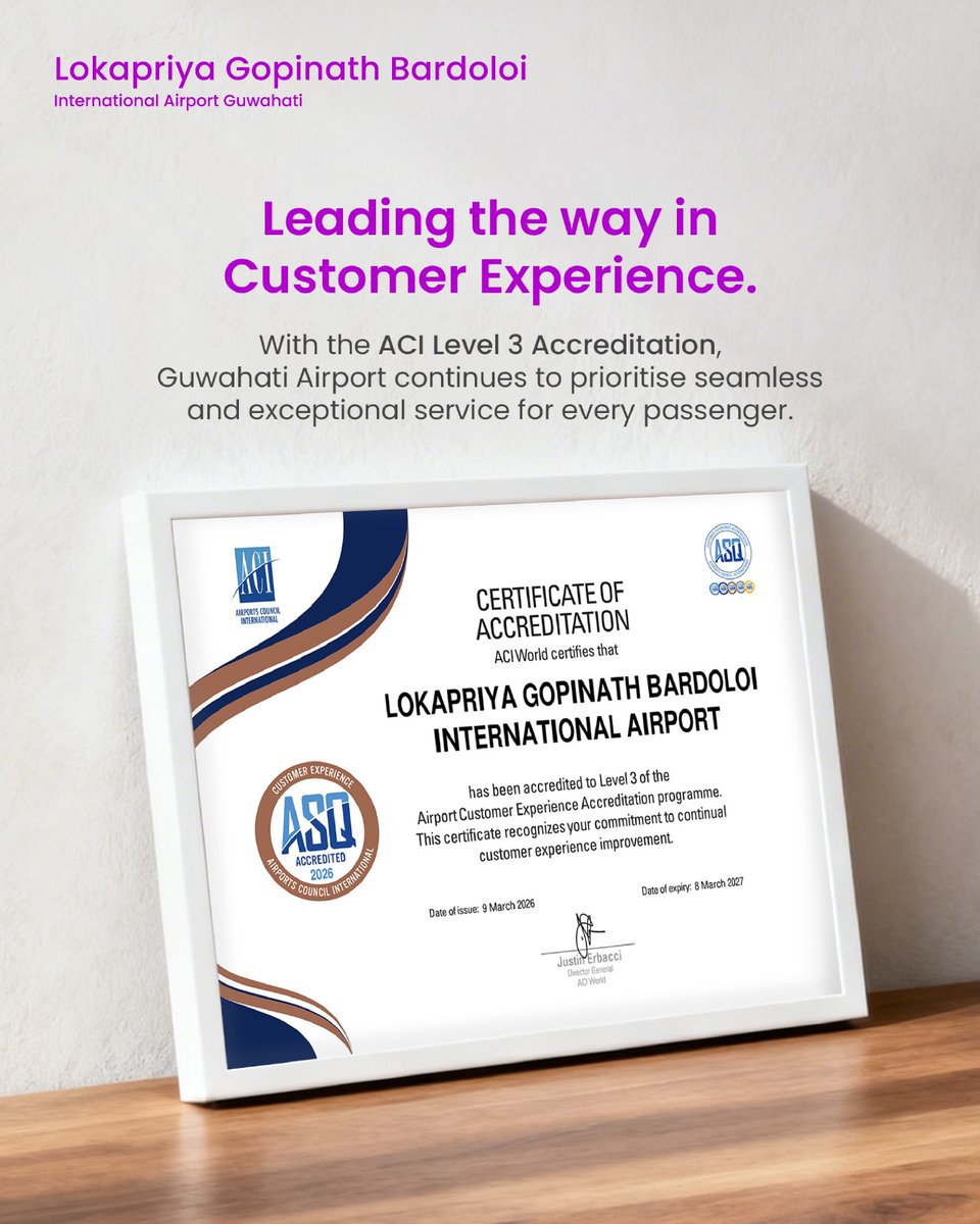 GUWAHATI INTERNATIONAL AIRPORT tweet media