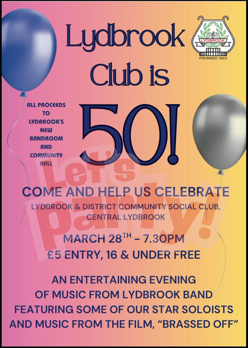 Lydbrook Band tweet media