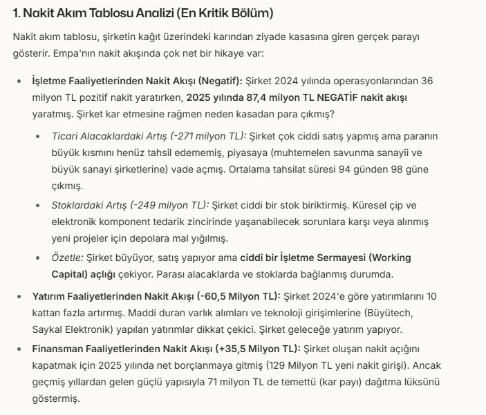 SihrinDede's tweet image. #empae
Empa Elektronik (EMPAE), klasik bir "tüccar/distribütör" şirketinin çok ötesinde; IoT, Yapay Zeka ve Çip teknolojileri alanında mühendislik gücü olan kaliteli bir şirkettir. Halka arzdan gelen taze para ile 2025'te yaşadığı nakit darboğazını çözecek ve Ar-Ge yatırımlarıyla