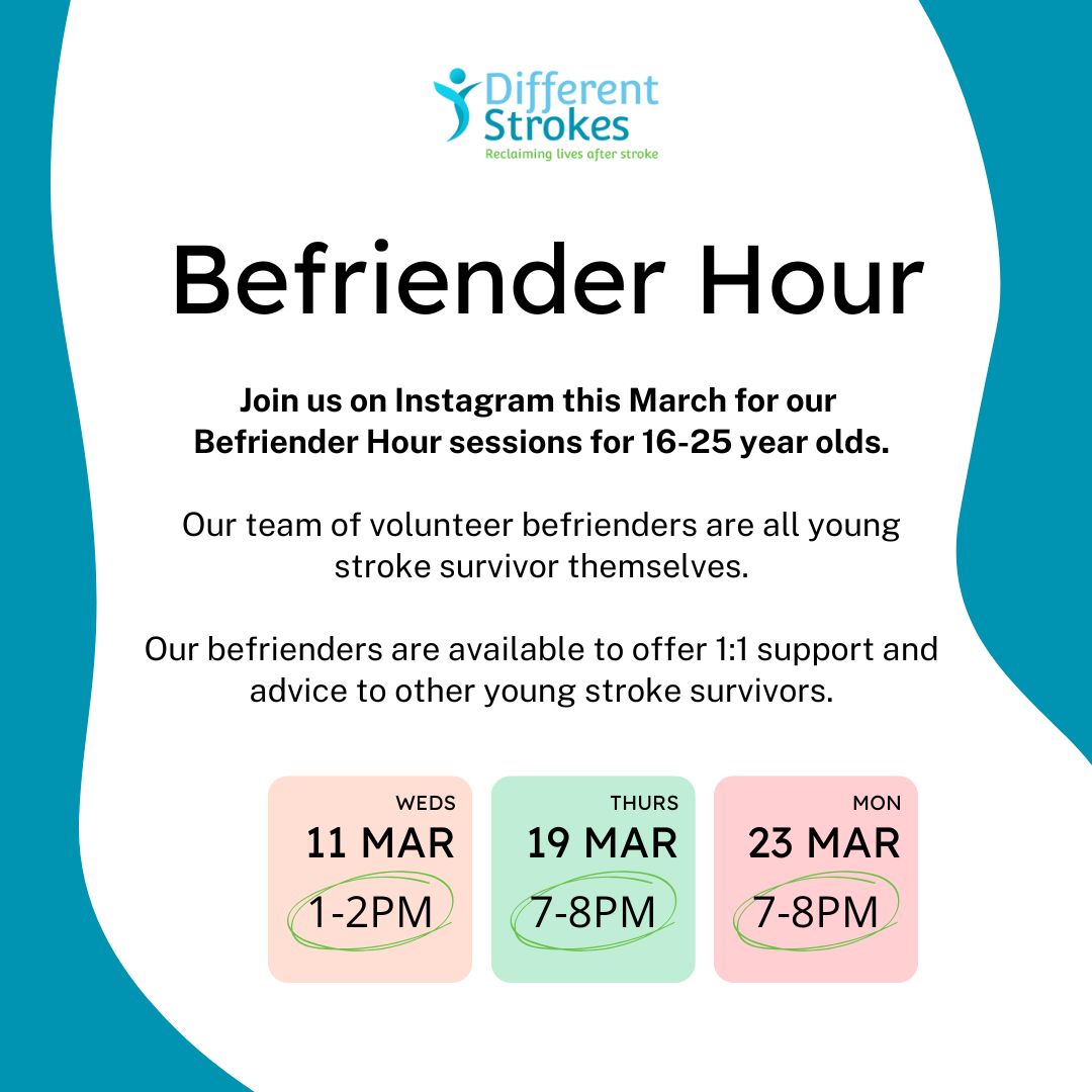 Different Strokes - Stroke Support UK tweet media