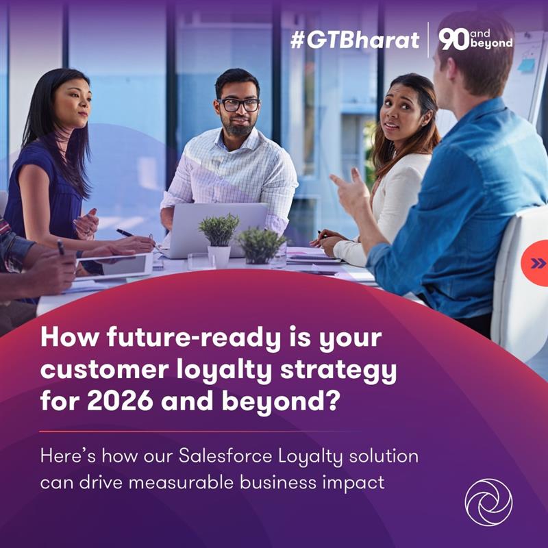 GrantThorntonIN's tweet image. Our 'Salesforce Loyalty Cloud' solution supports organisations in designing and managing programmes that deliver measurable outcomes.

Know more: brnw.ch/21x0BK7

#CustomerLoyalty #Salesforce #SalesforceLoyaltyCloud #CustomerExperience #CustomerEngagement