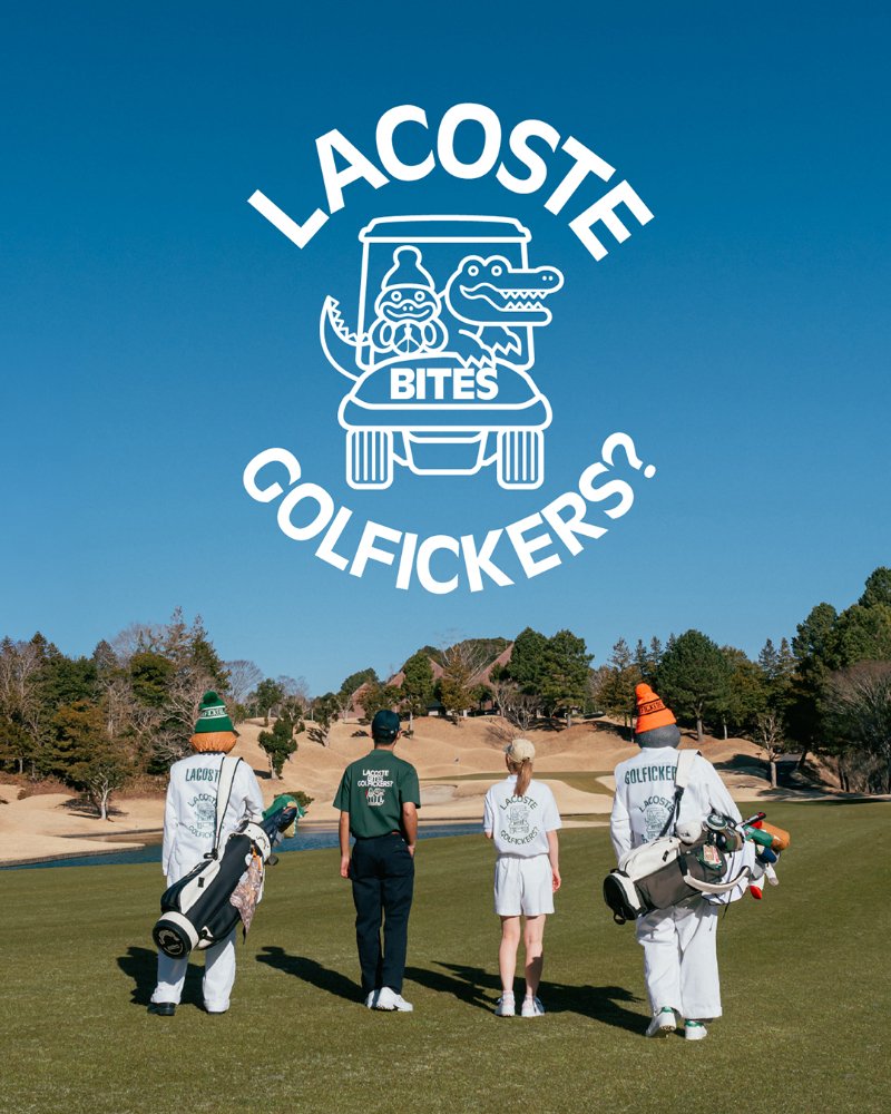 golfbros562's tweet photo. 「ラコステ×ゴルフィッカーズ」初コラボ!
品格と遊び心のモックネックやポロなど全6型が発売へ
🔗https://t.co/v2zuRmanEV
#Lacoste #Golfickers #ラコステ #ゴルフィッカーズ #LacosteBitesGolfickers #ゴルフウェア #ゴルフファッション #ゴルフ男子 #ゴルフ女子 #新作 #初コラボ https://t.co/pRvjQJhE55