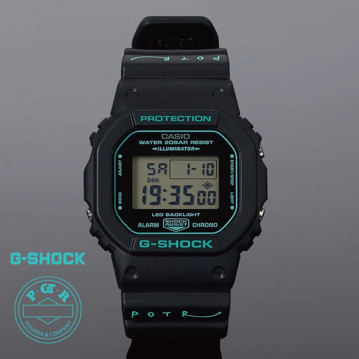 fashionsnap's tweet photo. 【新着】G-SHOCK × POTRが再販。発売日に即完売したコラボアイテムを東京と大阪で抽選販売。 https://t.co/5jbL5MQGWY https://t.co/Jha4WCaAgY