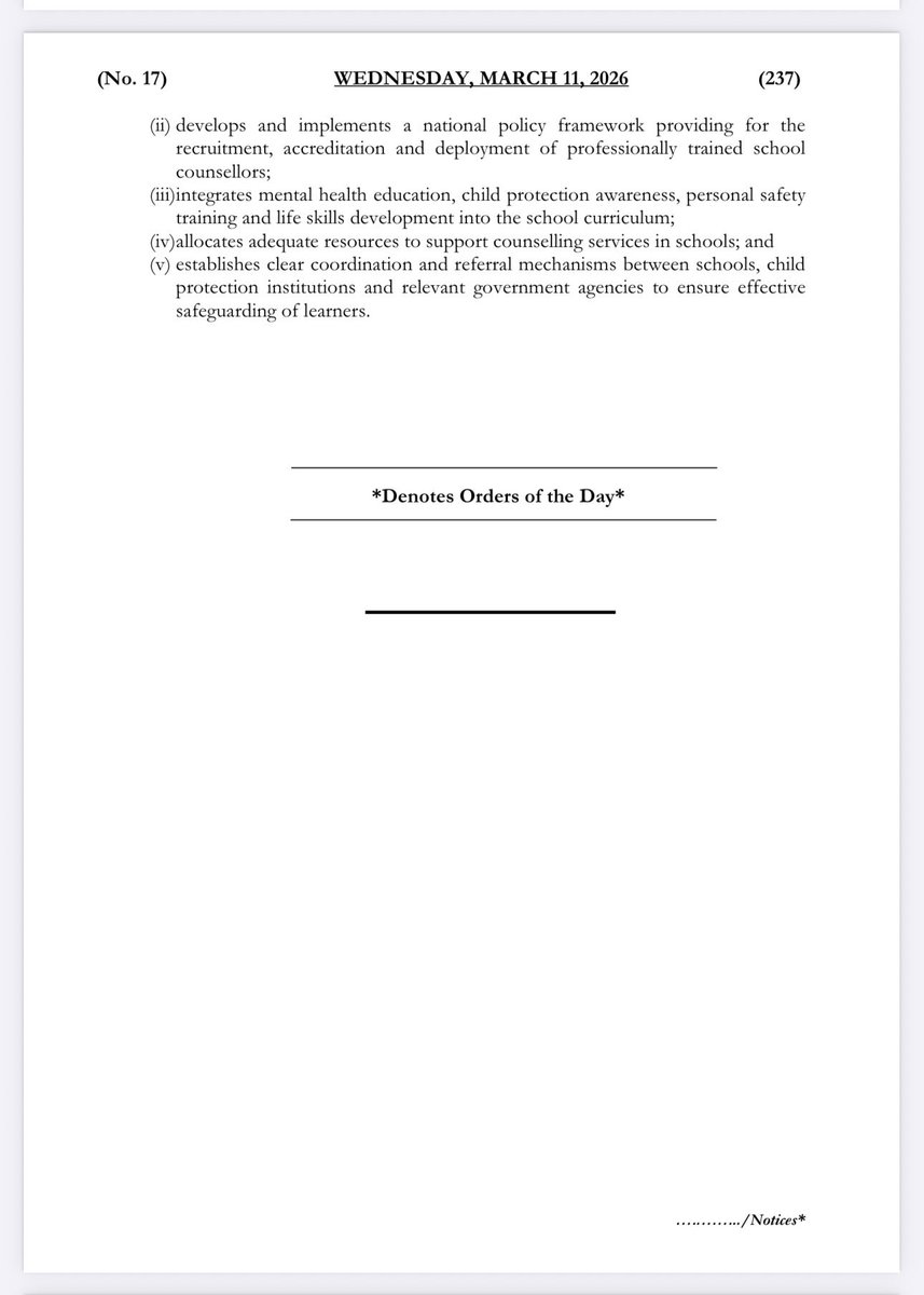 National Assembly KE tweet media