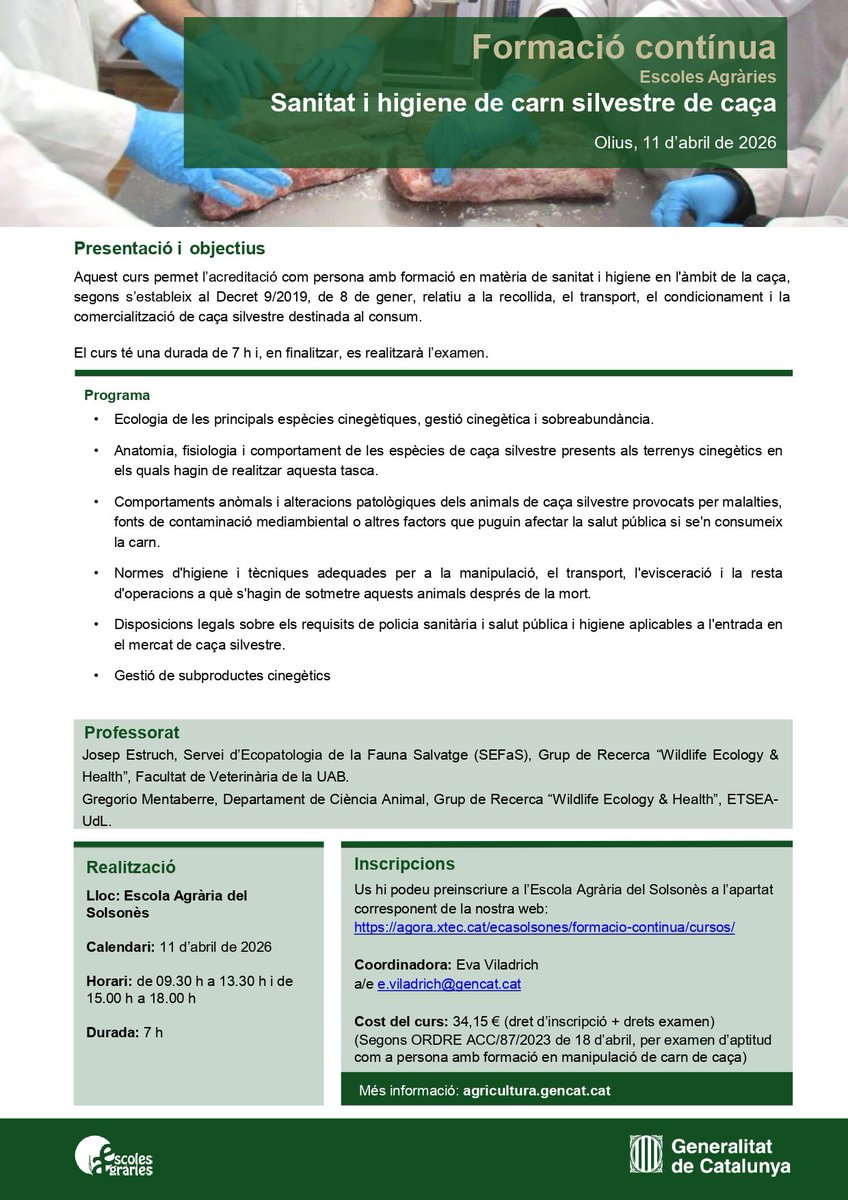 Escola Agrària del Solsonès tweet media