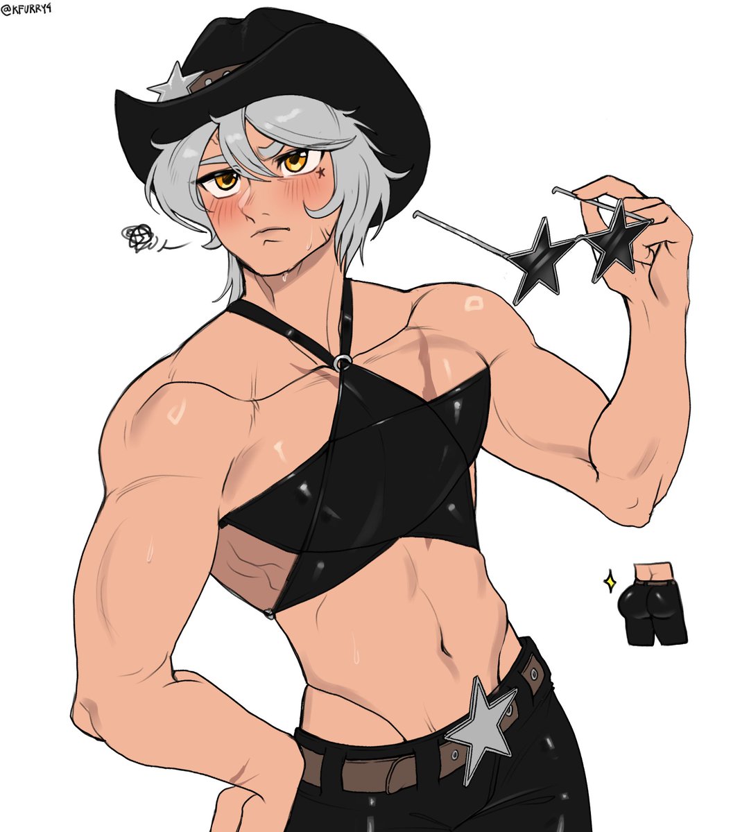 KFURRY4's tweet photo. Cute Cowboy😋
@Van_Buren_CEO https://t.co/yhAgp7eJ3d
