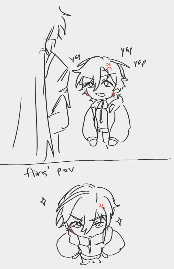 #faelight being tall must be nice