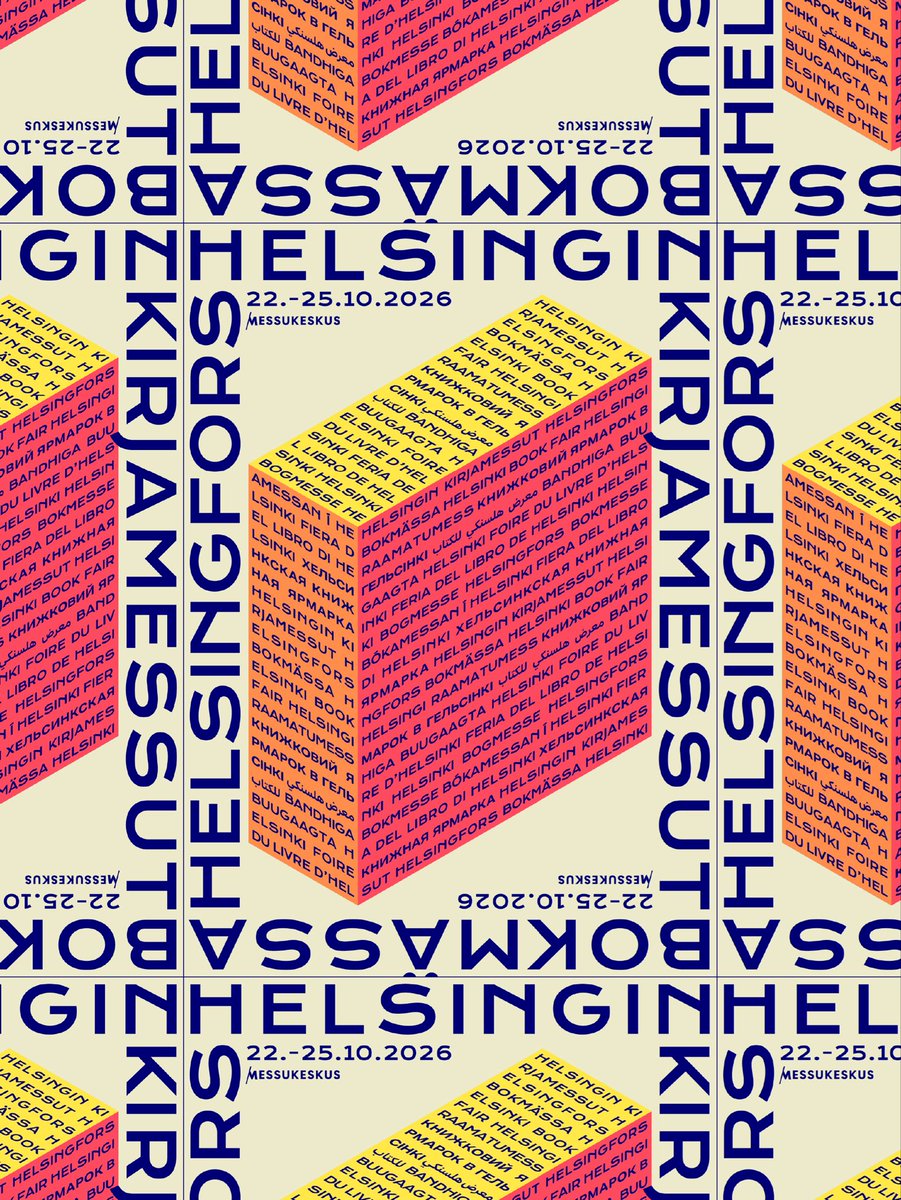 Julkistimme Helsingin Kirjamessujen vuoden teeman, joka on kieli. ”Kieli on avain sydämeen ja avain maailmaan”, sanotaan tiedotteessa. Puhumme syksyn messuilla suomen kielestä ja Suomen kielistä, kääntämisestä ja maailmankirjallisuudesta, muun muassa. messukeskus.com/news/helsingin…