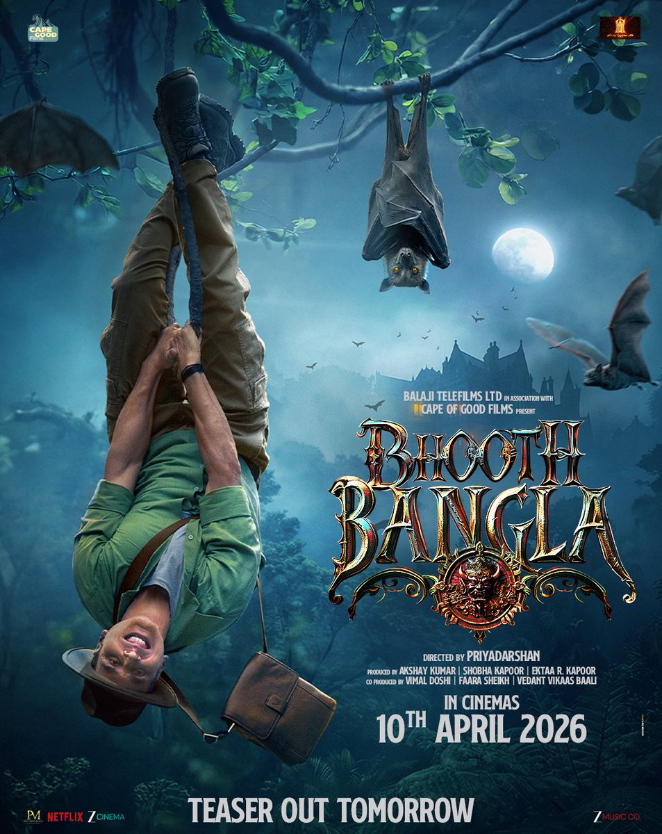 EmoriDiamond's tweet image. The iconic duo returns! 👻
Akshay Kumar and Priyadarshan reunite for the horror-comedy Bhooth Bangla.

#EMORI is ready for the spooky laughs! 🎬✨

#BhoothBangla #AkshayKumar #Priyadarshan