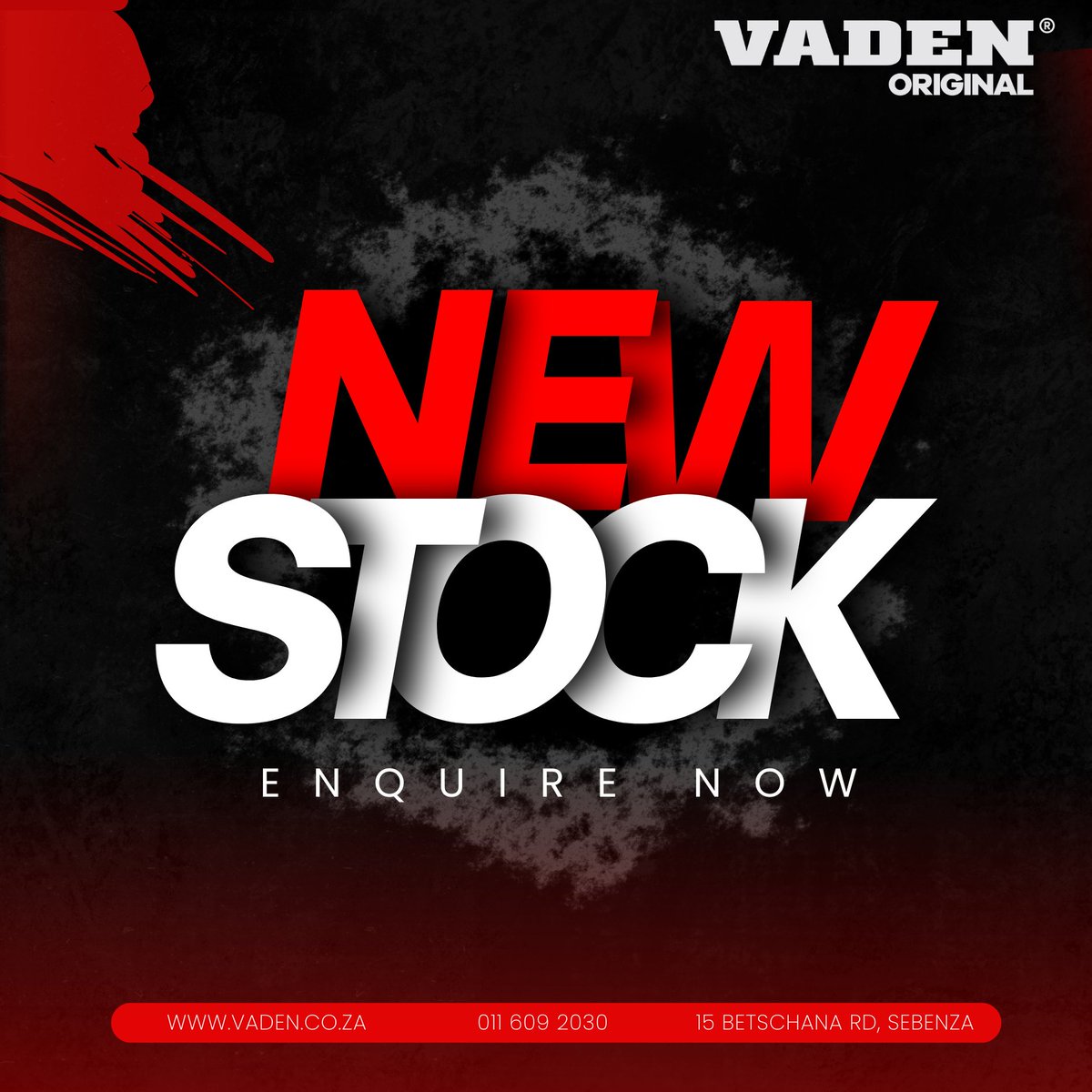 Vaden_sa's tweet photo. Check out some of our new stock items!
/ 011 609 2030 for more info!!https://t.co/5UdNMhPkFA https://t.co/iXESD5lAjT